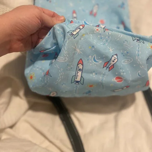 Scout Bags Junior Pack Leader Astro Pup light blue in excellent condition rocket - Picture 9 of 13